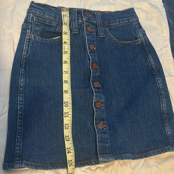 Madewell women’s denim skirt . - Picture 11 of 11